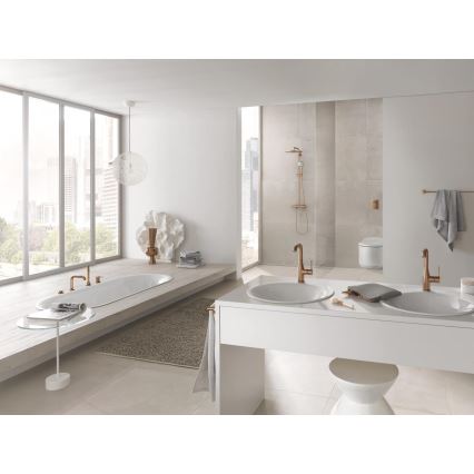 GROHE 32628DL1 - Grifo de lavabo ESSENCE tamaño L, acabado en bronce