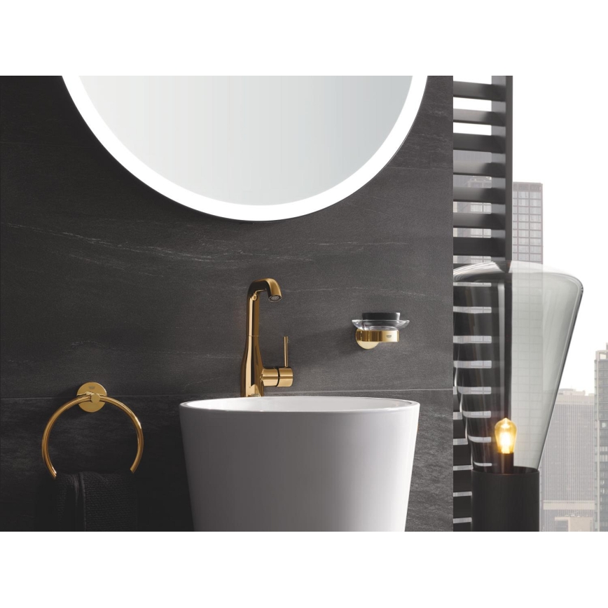 GROHE 32628GL1 - Grifo monomando para lavabo ESSENCE tamaño L dorado