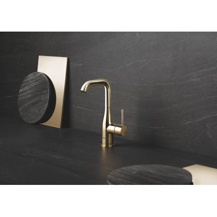 GROHE 32628GL1 - Grifo monomando para lavabo ESSENCE tamaño L dorado