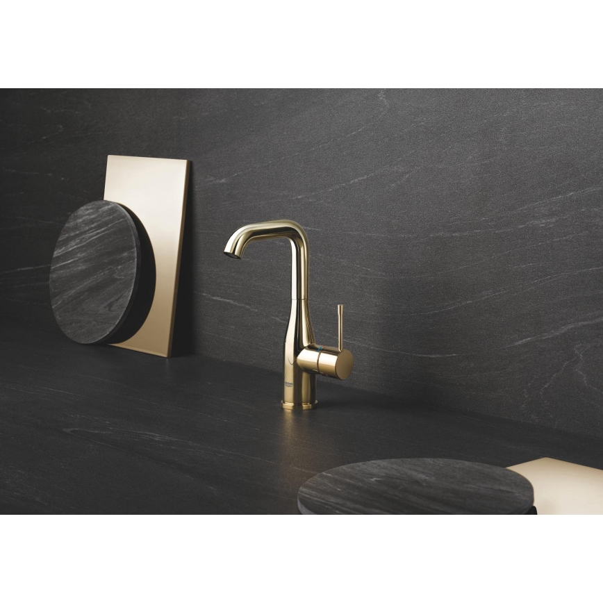 GROHE 32628GL1 - Grifo monomando para lavabo ESSENCE tamaño L dorado