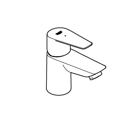 GROHE 32861001 - Grifo monomando BAUEDGE 131 mm cromo brillante
