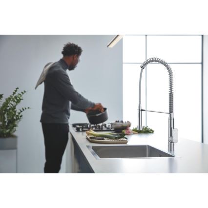 GROHE 32950000 - Grifo para fregadero K7, cromo brillante