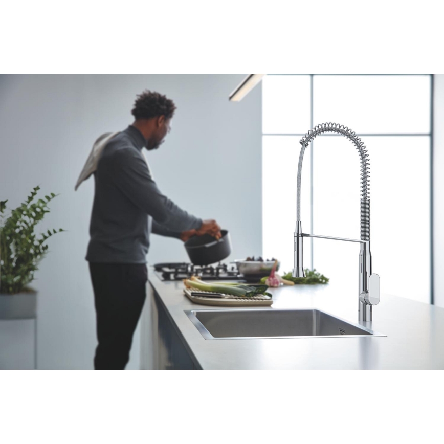 GROHE 32950000 - Grifo para fregadero K7, cromo brillante
