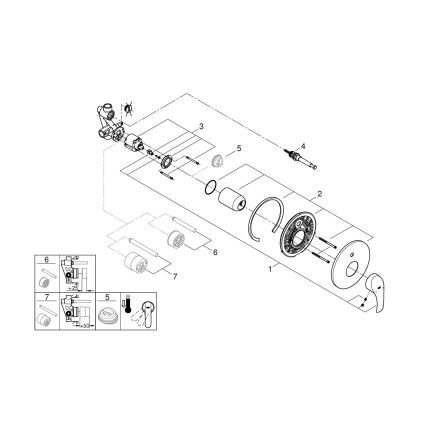 GROHE 33305002 - Grifo de bañera DN 15, cromado brillante