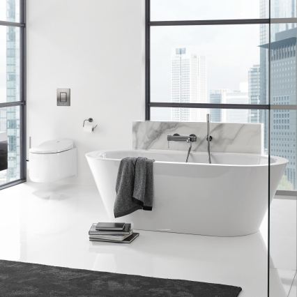 GROHE 33624AL1 - Grifo monomando para bañera ESSENCE 193 mm, acabado grafito