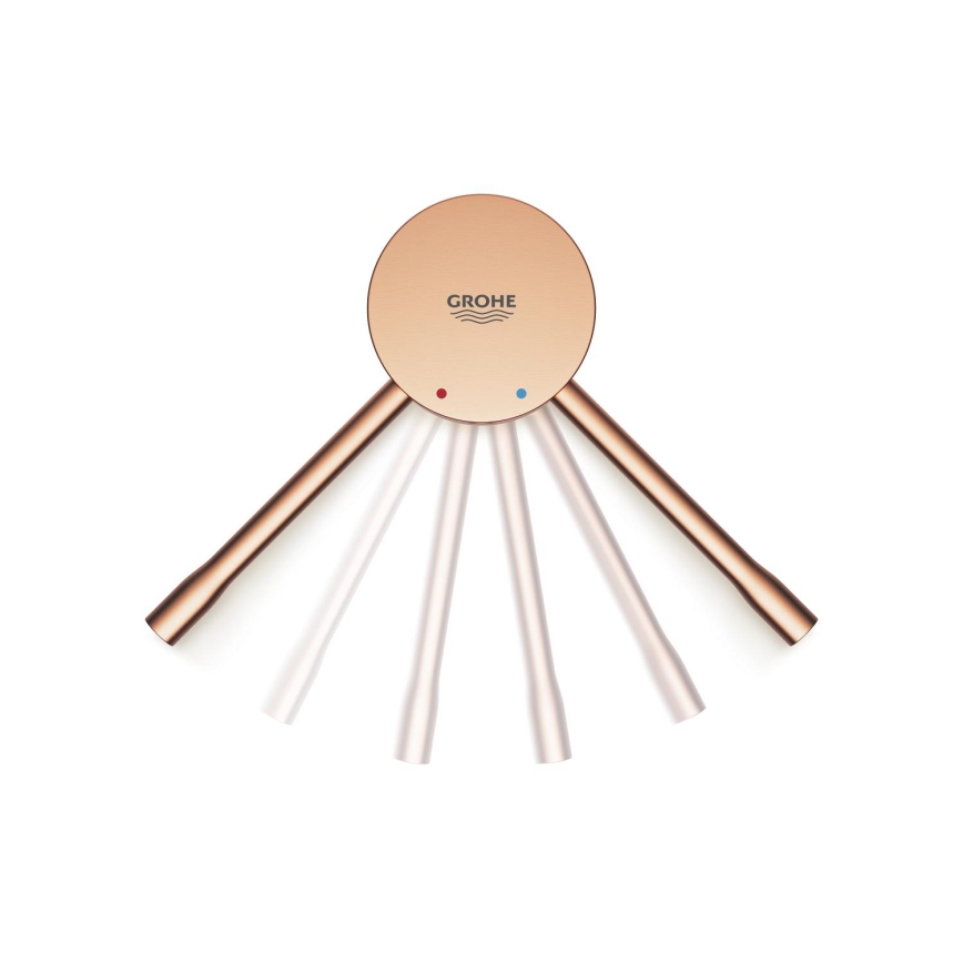 GROHE 33624DL1 - Grifo de bañera ESSENCE 193 mm, acabado en bronce