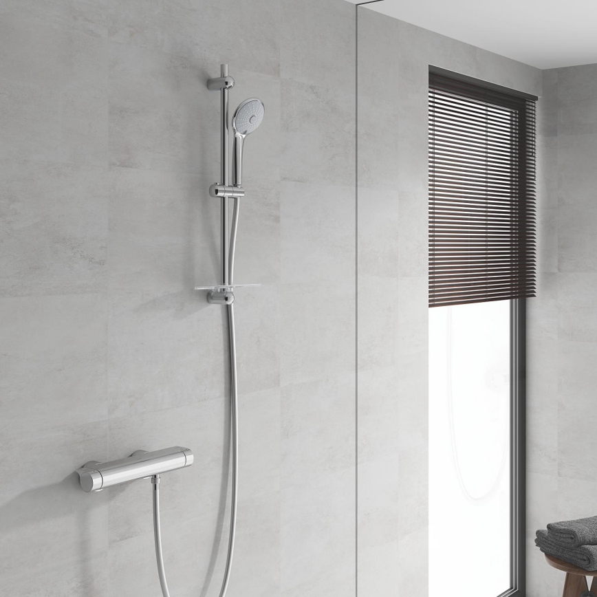 GROHE 34195001 - Grifo termostático GROHTHERM 2000 con conjunto EUPHORIA 110, cromado