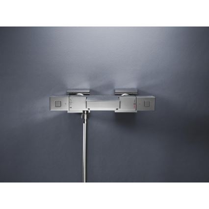 GROHE 34497000 - Mezclador termostático para bañera GROHTHERM CUBE DN 15 cromo brillante