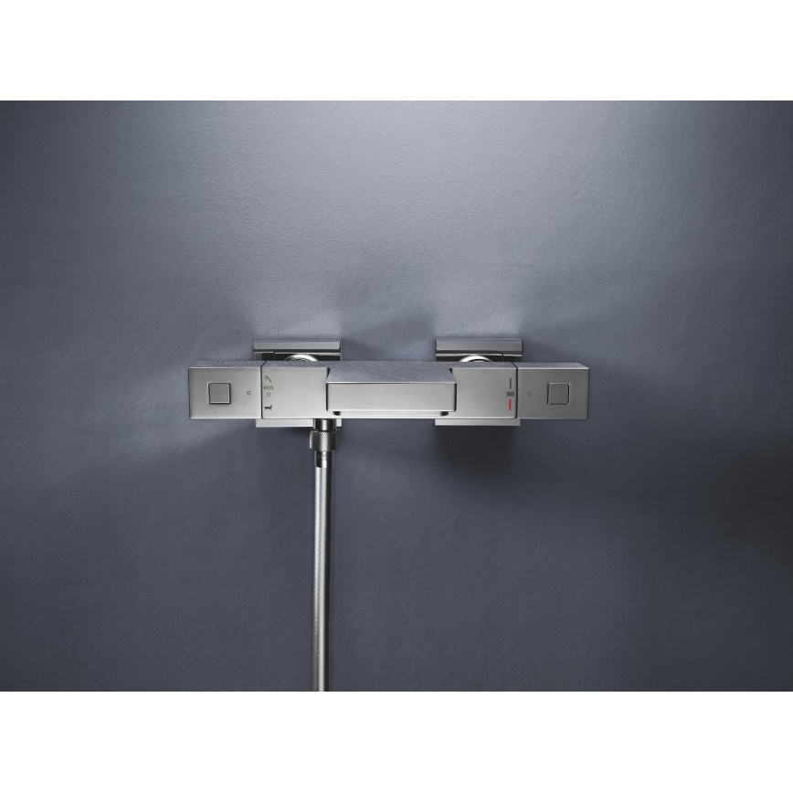 GROHE 34497000 - Mezclador termostático para bañera GROHTHERM CUBE DN 15 cromo brillante