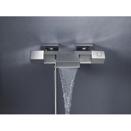 GROHE 34497000 - Mezclador termostático para bañera GROHTHERM CUBE DN 15 cromo brillante