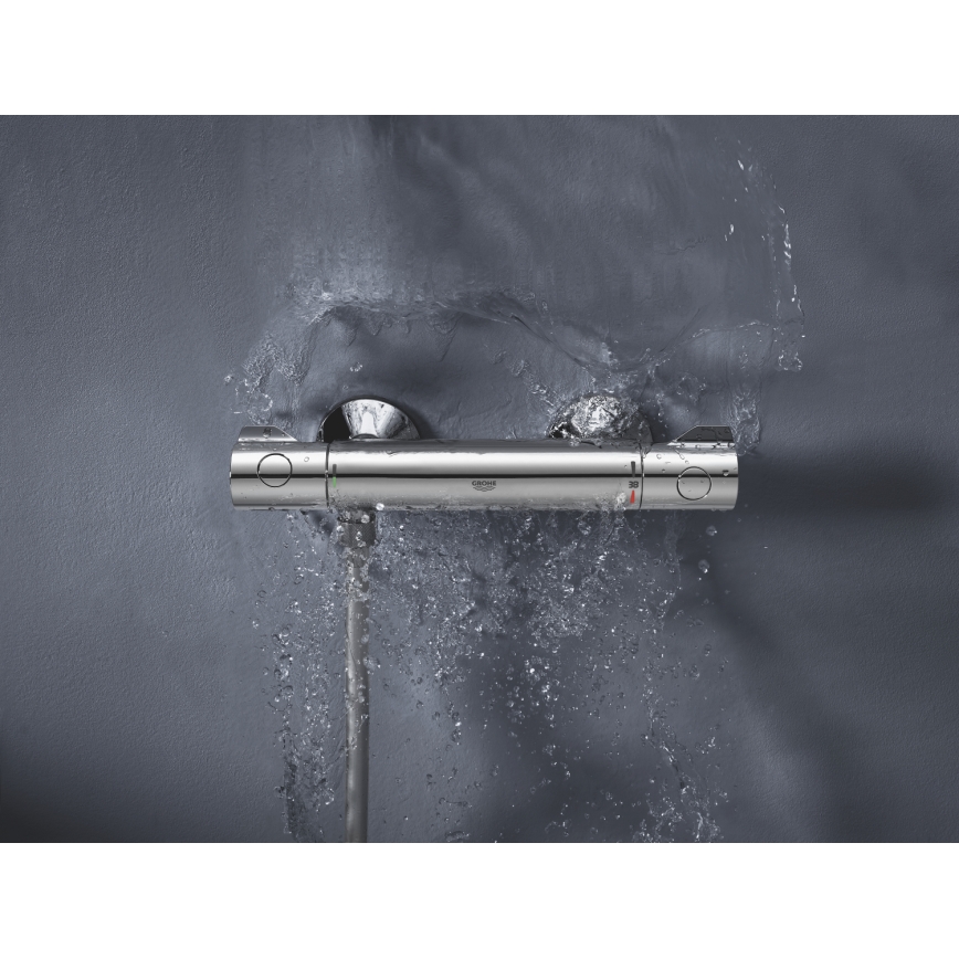 GROHE 34558000 - Grifo termostático para ducha GROHTHERM 800 DN 15, cromo pulido