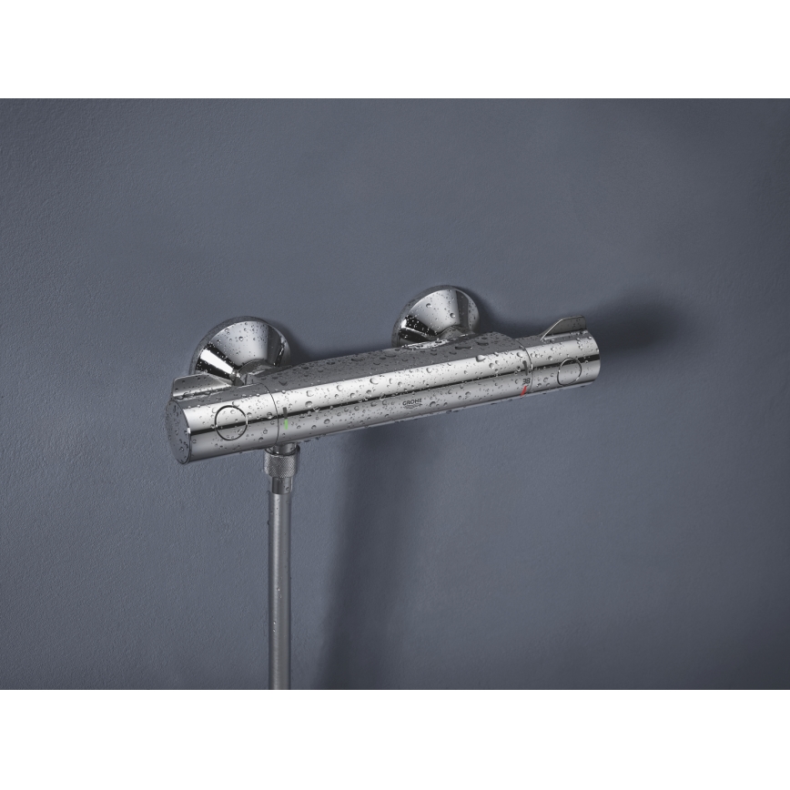 GROHE 34558000 - Grifo termostático para ducha GROHTHERM 800 DN 15, cromo pulido