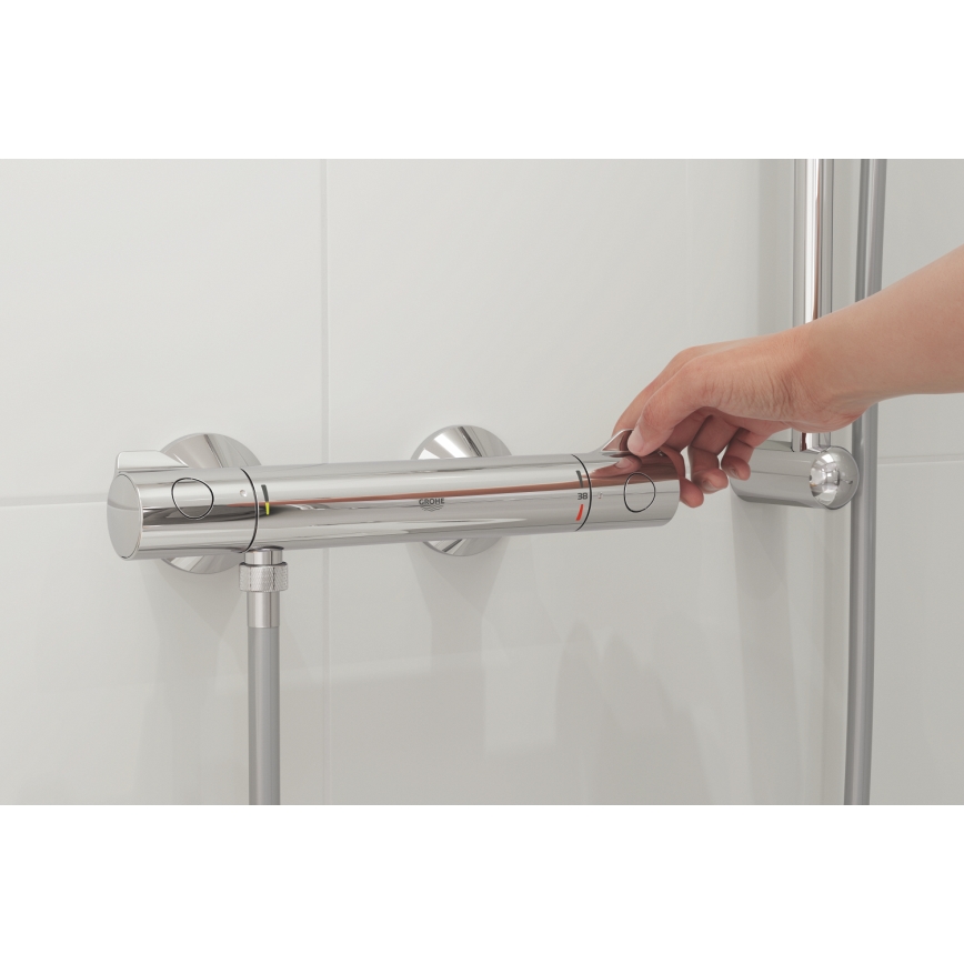 GROHE 34558000 - Grifo termostático para ducha GROHTHERM 800 DN 15, cromo pulido