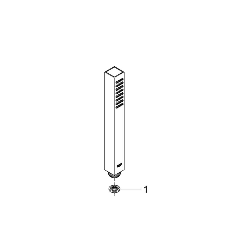 GROHE 34712000 - Conjunto de ducha SMARTCONTROL 310 × 310 mm cromo brillante