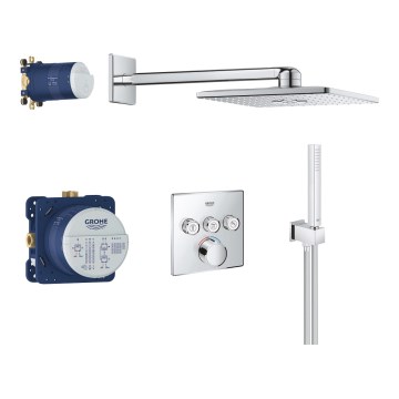 GROHE 34712000 - Juego de ducha SMARTCONTROL 310 × 310 mm cromo brillante