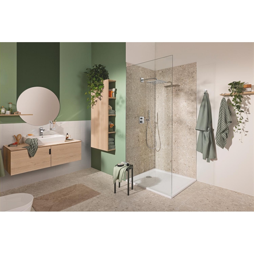 GROHE 34879000 - Sistema de ducha empotrado PRECISION CUBE 310 × 310 mm cromado