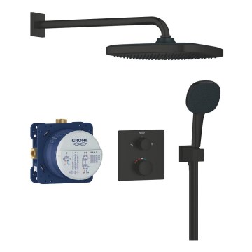 GROHE 348822430 - Juego de ducha PRECISION 250 × 250 mm negro