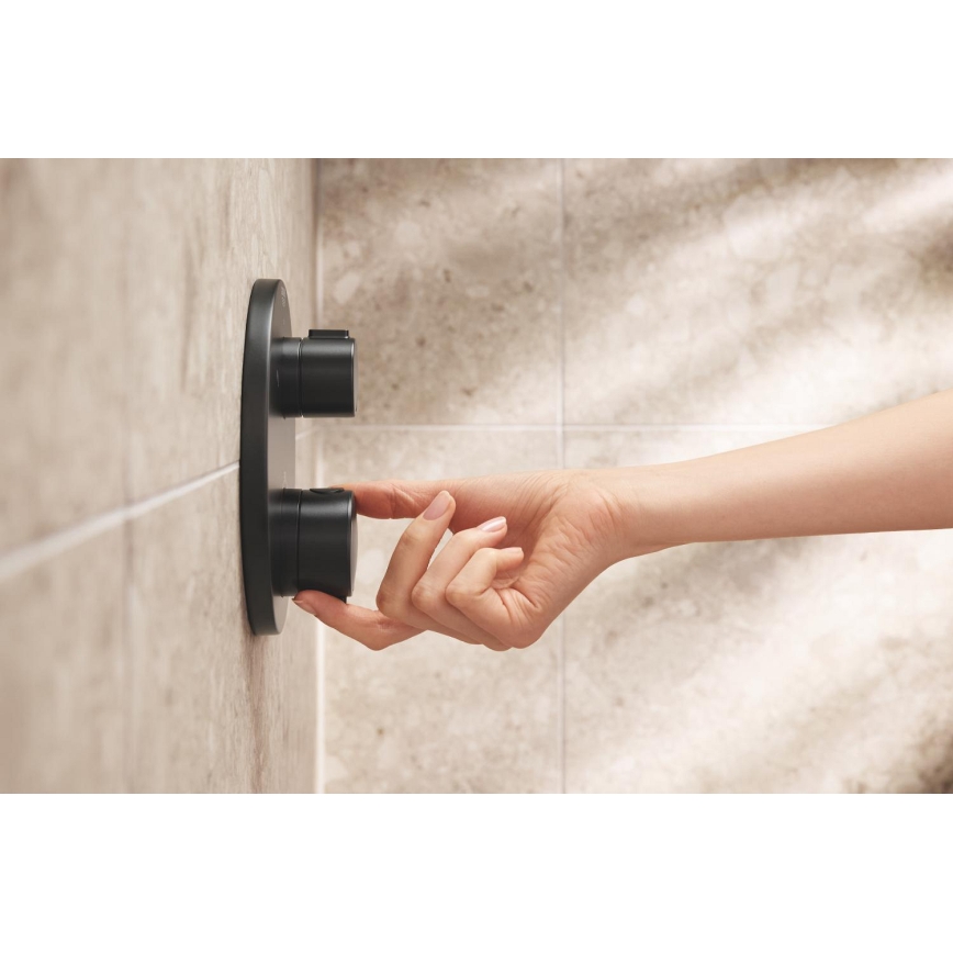 GROHE 348822430 - Juego de ducha PRECISION 250 × 250 mm negro