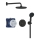 GROHE 348832430 - Set de ducha VITALIO START 250 mm negro