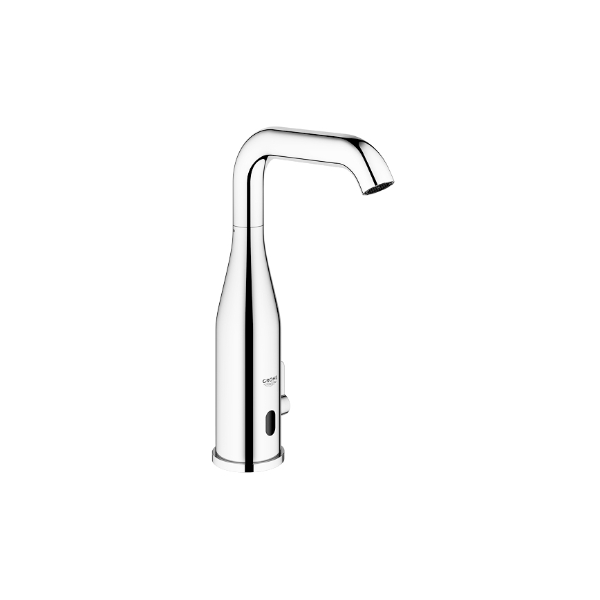 GROHE 36445000 - Grifo electrónico con sensor infrarrojo para lavabo ESSENCE E, cromo brillante