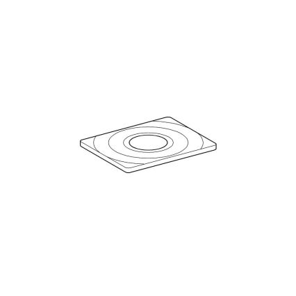 GROHE 37063000 - Botón de control SURF 156 × 197 mm cromado brillante