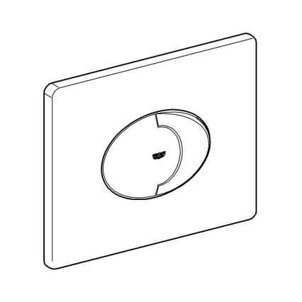 GROHE 38506SH0 - Pulsador de descarga SKATE AIR 156 × 197 mm blanco