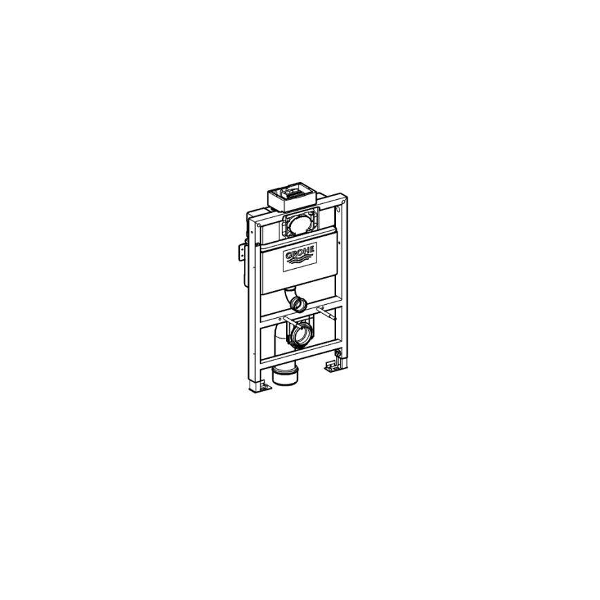 GROHE 38526000 - Módulo para inodoro RAPID SL 0,82 m blanco
