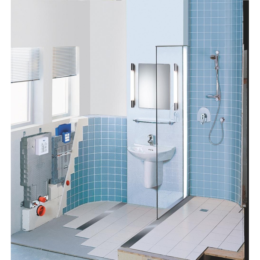 GROHE 38643001 - Módulo para inodoro UNISET 830 × 480 × 130 mm blanco