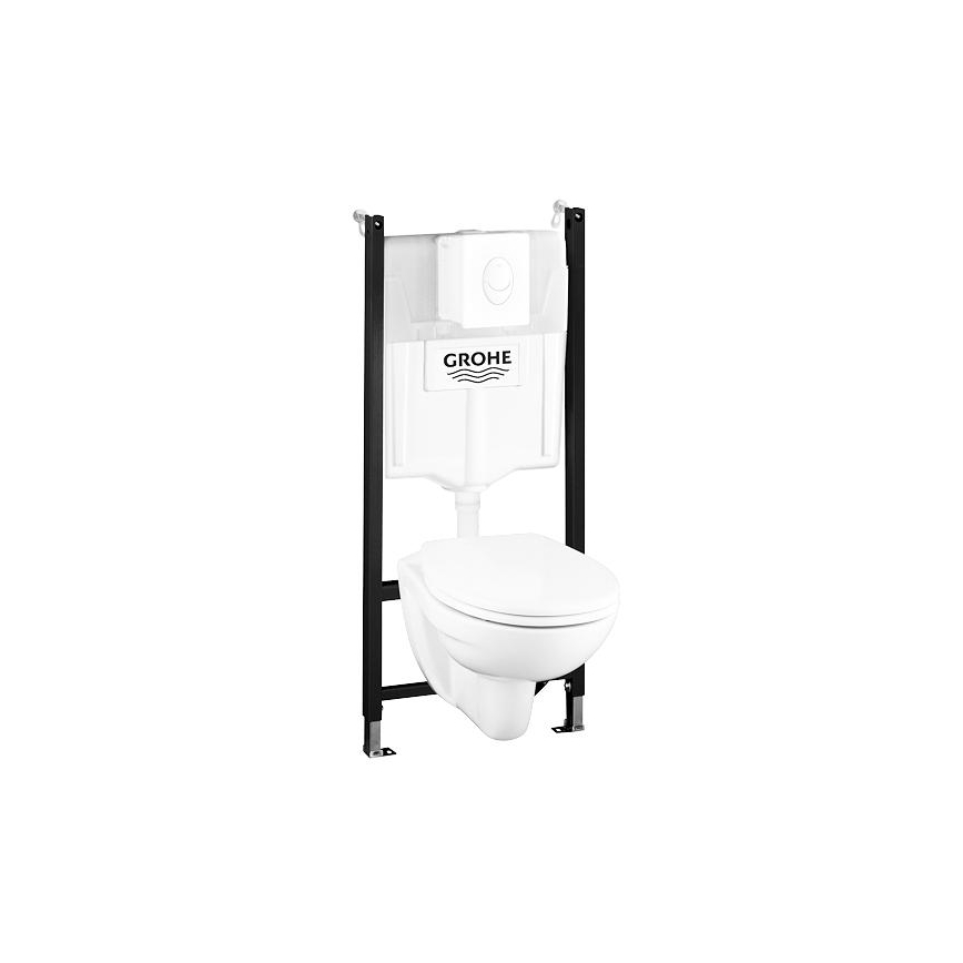 GROHE 39116000 - Juego 4 en 1 con cerámica SOLIDO COMPACT 1,13 m