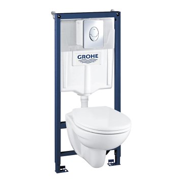 GROHE 39192000 - Juego SOLIDO 4 en 1, 1,13 m, blanco duradero