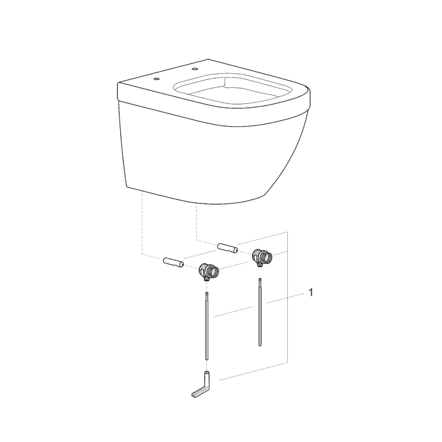 GROHE 39206000 - Inodoro suspendido EURO CERAMIC 49 cm cerámica/blanco