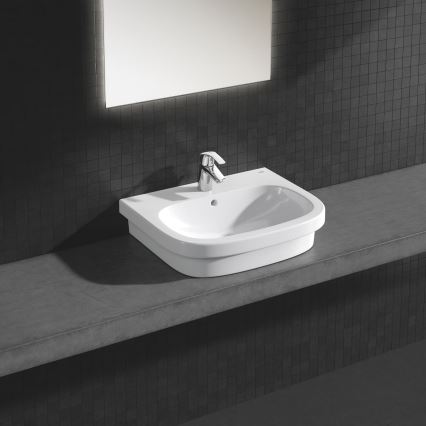 GROHE 39337000 - Lavabo sobre encimera EURO CERAMIC 600 × 480 mm cerámica/blanco