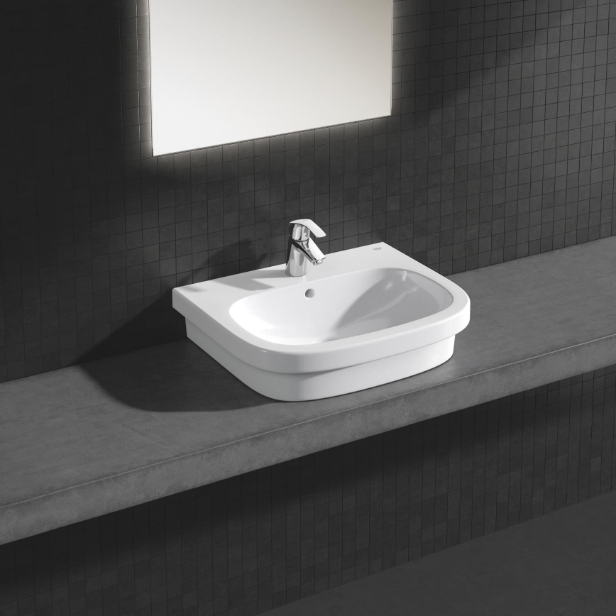 GROHE 39337000 - Lavabo sobre encimera EURO CERAMIC 600 × 480 mm cerámica/blanco