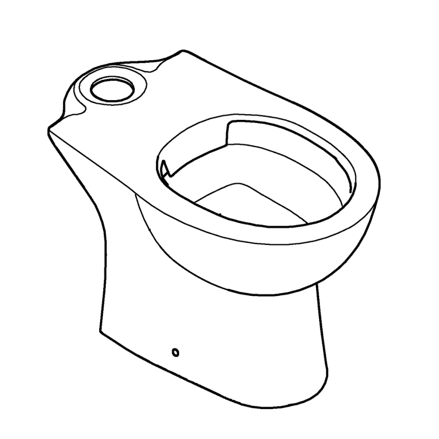 GROHE 39349000 - Lavabo exento BAU CERAMIC 356 × 600 × 400 mm cerámica/blanco