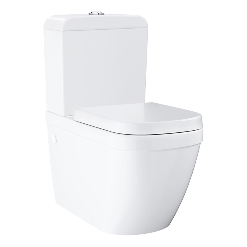 GROHE 39462000 - Conjunto de inodoro EURO CERAMIC 67,5 x 37,4 x 77,4 cm cerámica/blanco