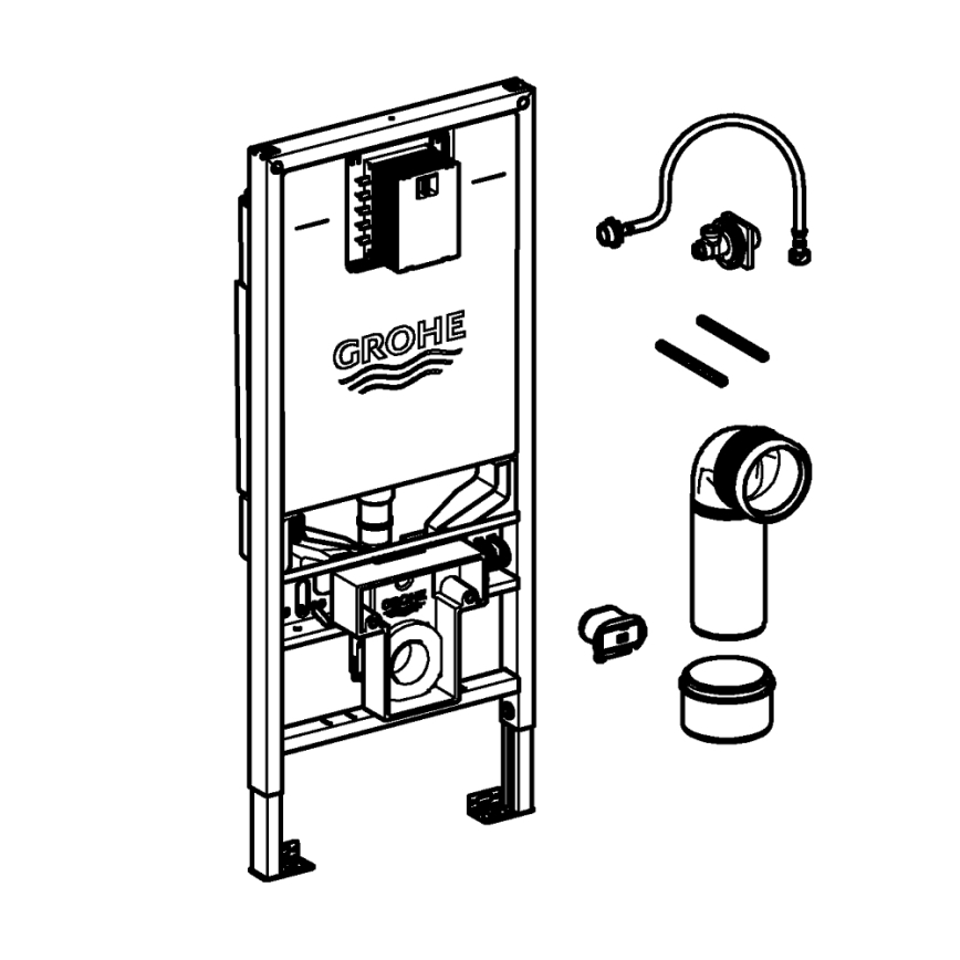 GROHE 39596000 - Módulo para inodoro RAPID SLX 1130 mm blanco