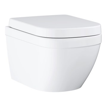 GROHE 39693000-Inodoro compacto suspendido EURO CERAMIC con Triple Vortex 53 l cerámica/blanco