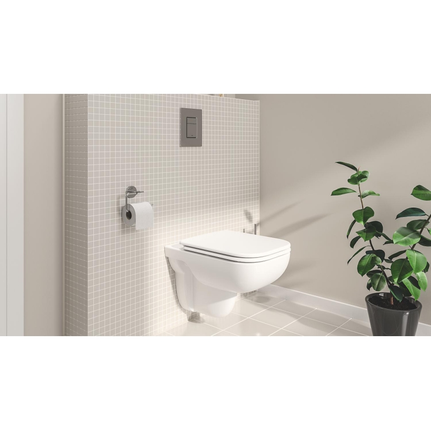 GROHE 39817000 - Kit para inodoro SOLIDO 1,13 m, cerámica/blanco