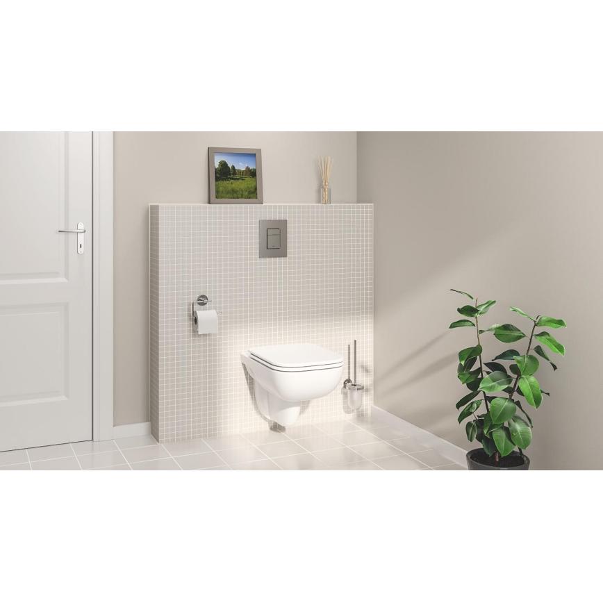 GROHE 39817000 - Kit para inodoro SOLIDO 1,13 m, cerámica/blanco