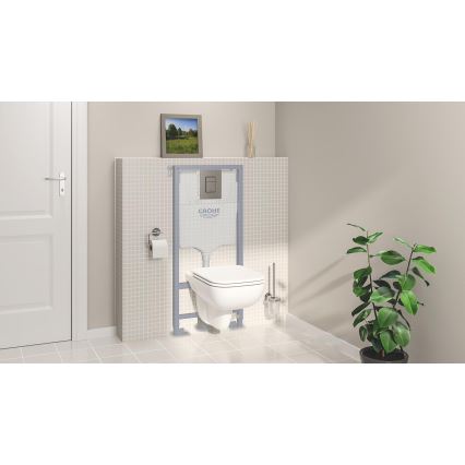 GROHE 39817000 - Kit para inodoro SOLIDO 1,13 m, cerámica/blanco