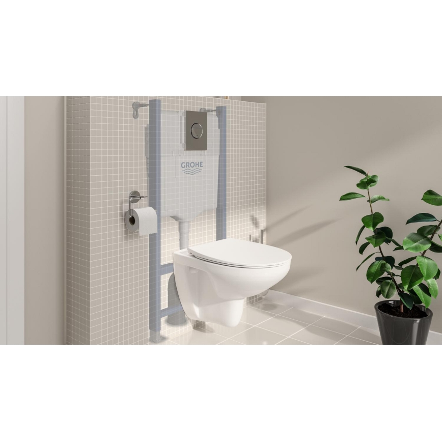 GROHE 39900000 - Juego 6 en 1 SOLIDO 1,13 m cerámica/blanco