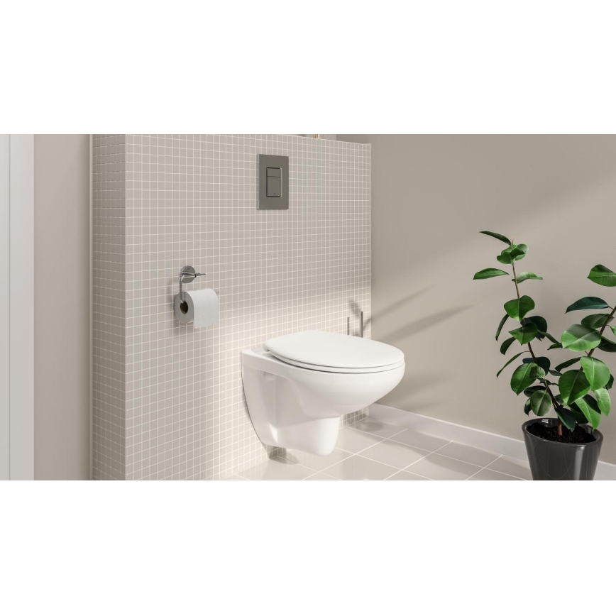 GROHE 39930000 - Juego 4 en 1 para inodoro SOLIDO 1,13 m cromo brillante