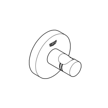 GROHE 40364001 - Gancho para albornoz ESSENTIALS en cromo brillante