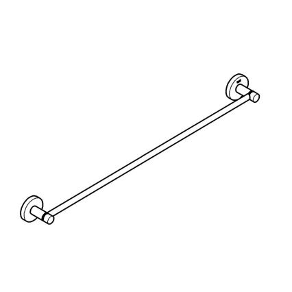 GROHE 40366001 - Toallero ESSENTIALS 654 mm cromo brillante