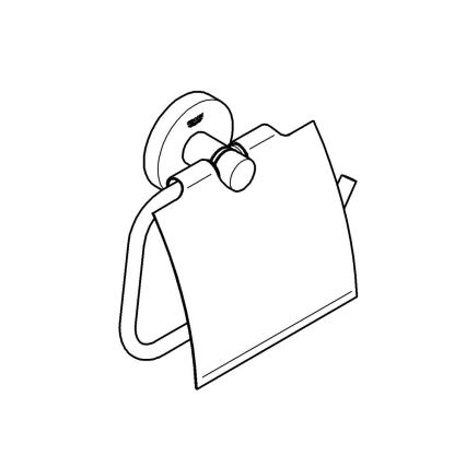 GROHE 40367001 - Soporte para papel higiénico ESSENTIALS 167 x 119 mm cromo brillante