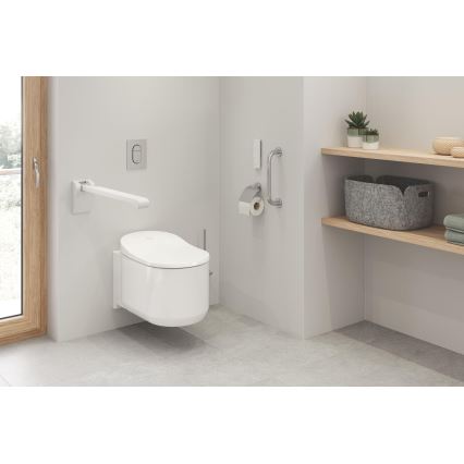 GROHE 40367001 - Soporte para papel higiénico ESSENTIALS 167 x 119 mm cromo brillante