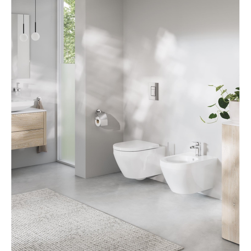 GROHE 40367001 - Soporte para papel higiénico ESSENTIALS 167 x 119 mm cromo brillante