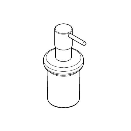 GROHE 40394001 - Dispensador de jabón líquido ESSENTIALS 160 ml cromo brillante