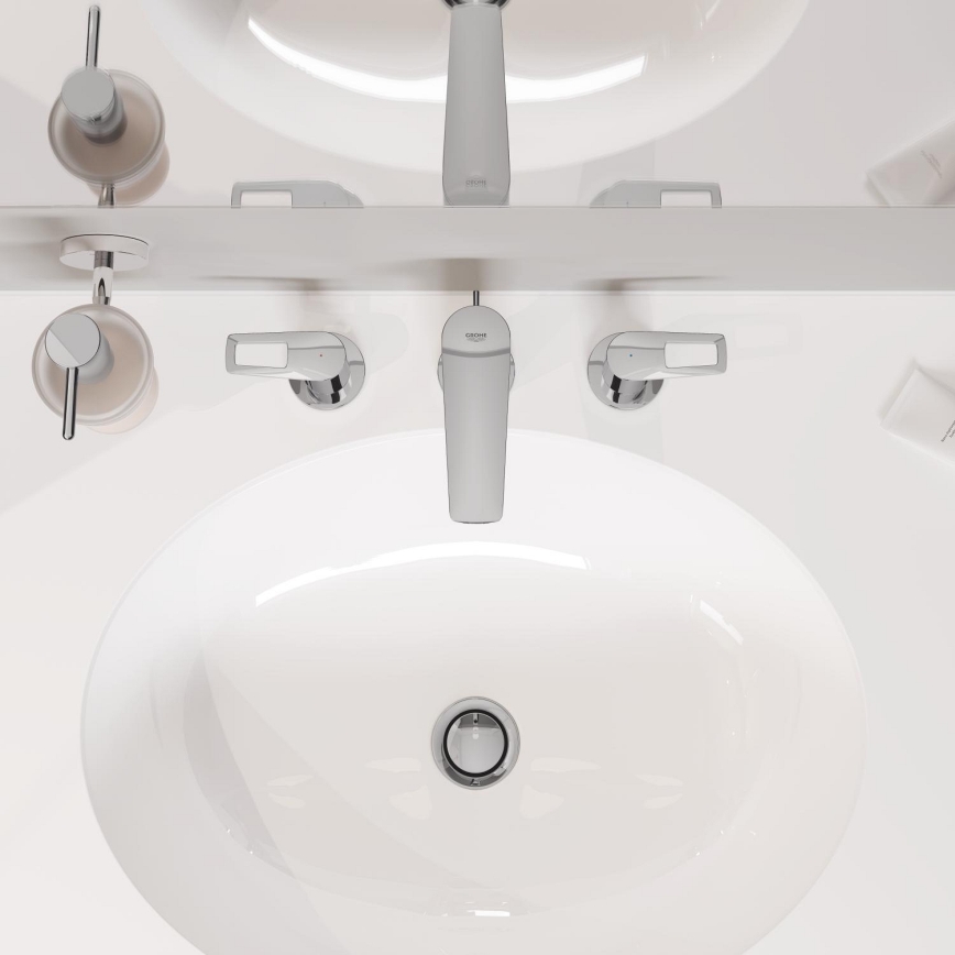 GROHE 40394001 - Dispensador de jabón líquido ESSENTIALS 160 ml cromo brillante