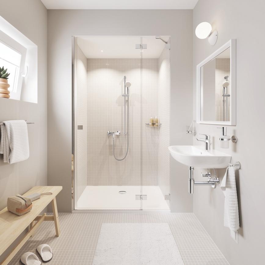 GROHE 40394001 - Dispensador de jabón líquido ESSENTIALS 160 ml cromo brillante